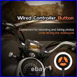 3 Motorcycle Dash Camera A12 Waterproof GPS WIFI 1080P Front Rear Night Vision