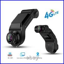 4G Mini Car Dash Cam Dual Lens WIFI GPS Front & Inside Camera Remote monitoring