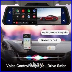 4k DASH CAM CAR CAMERA FRONT AND REAR NIGHT VISION GPS 5G WIFI FM BT ANDROID