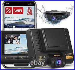 AQP Dash Cam Front and Rear 1080P Full HD Dual Dash Camera In Car Camera