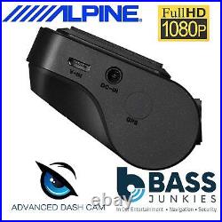 Alpine DVR-F800PRO 2Ch Front & Rear Wifi GPS Full HD Car Van Dash Cam Camera