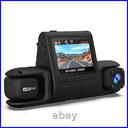 CedarTrap Dual Dash Cam 4K Single Front or 2K Front and 1080P Cabin, for Cars