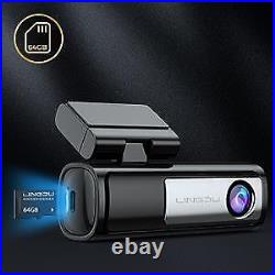 Dash Cam 5K Voice Control, 5G WiFi APP Control, Bluetooth, GPS Car Front Camera