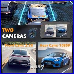 Dash Cam Front and Rear, Dash Camera for Cars WiFi Car Camera Dash Cam WithFree