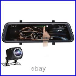 Dual Lens Dash Cam Car DVR Video Recorder RearView Camera G-Sensor Touch Screen