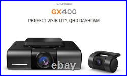 FineVu GX400 Front & Rear HD Dash Camera Inc 64gb