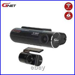 Gnet G-ON2 2 Channel Car Dash Camera QHD Front FHD Rear 64GB