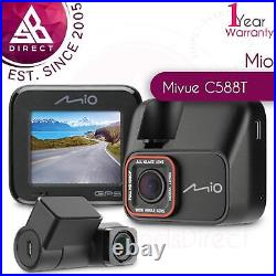 Mio Mivue C588T Dual 2 Car Front & Rear Camera Dash Cam? Full HD? Parking Mode