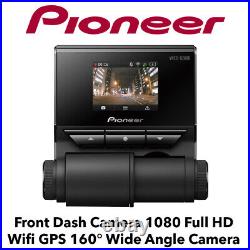 Pioneer VREC-DZ600 Front Dash Camera 1080 Full HD Wifi GPS 160° Wide Angle Cam