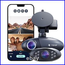 Pro Dual Dash Cam HD Front Dash Cam and Interior Car Security Camera