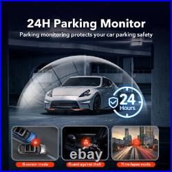 REDTIGER 4K Dash Camera Car Camera Front and Rear Built in WiFi & GPS for Cars