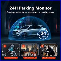 REDTIGER Dash Cam Dual Dash Camera Front and Rear Built in WiFi GPS for Car