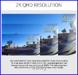 Thinkware Q1000 4K Dash Cam 2160p UHD Front Camera & 2K QHD Rear Cam B-Stock