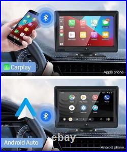 Touch Screen 7 Dash Cam Car DVR Front and Rear Camera Video Recorder withCarplay