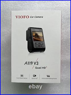 VIOFO A119 V3 Dash Cam Front Camera Only G-sensor Motion Detection GPS HDR