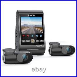 Viofo A229 Plus 3CH Dash Cam 2K Front & Rear Starvis 2 GPS WIFI HDR Taxi Camera