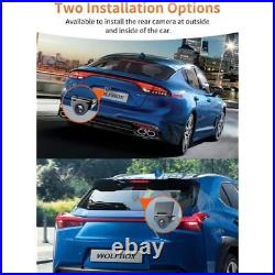 WOLFBOX Dash Cam Front and Rear 4K+1080P D07 Car Dash Camera Parking Monitor GPS