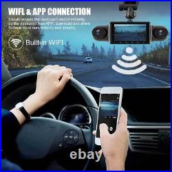 Wifi Car DVR Dash Cam HD 1080P Front/Rear Video Recorder Camera G-Sensor