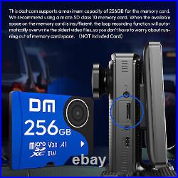 XGODY 10 1080P FHD Dual Lens Car DVR Dash Cam Front Rear Camera Video Recorder