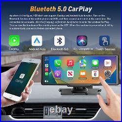 XGODY 10.26 Dash Cam Front Rear Camera WIFI Voice Control CarPlay Android Auto