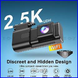 XGODY Dash Camera Dual Lens Car DVR Front Rear Video Night Cam Recorder WIFI