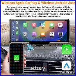 XGODY H28 10.26 2.5K Dash Cam Front Rear Camera WithWIFI FM CarPlay Android Auto